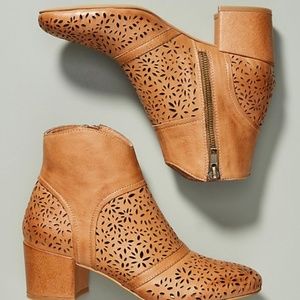 Silent D Pearsy Perforated Ankle Boots